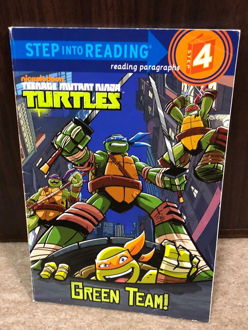 Green Team! (Teenage Mutant Ninja Turtles) (Step into Reading