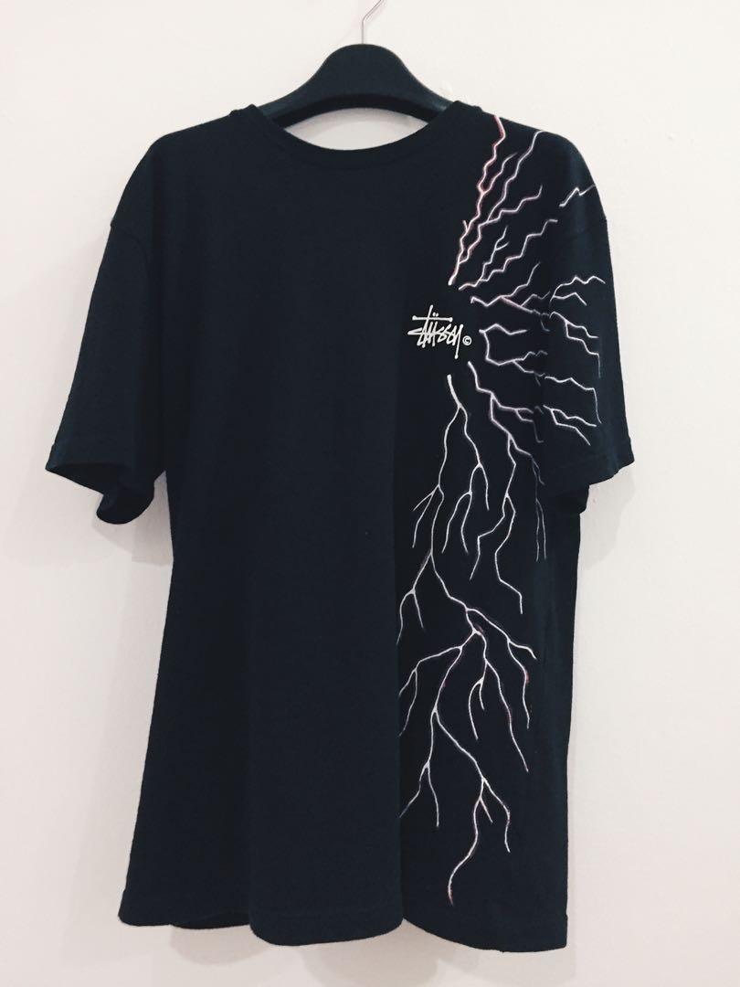 Stussy lightning tee black clearance