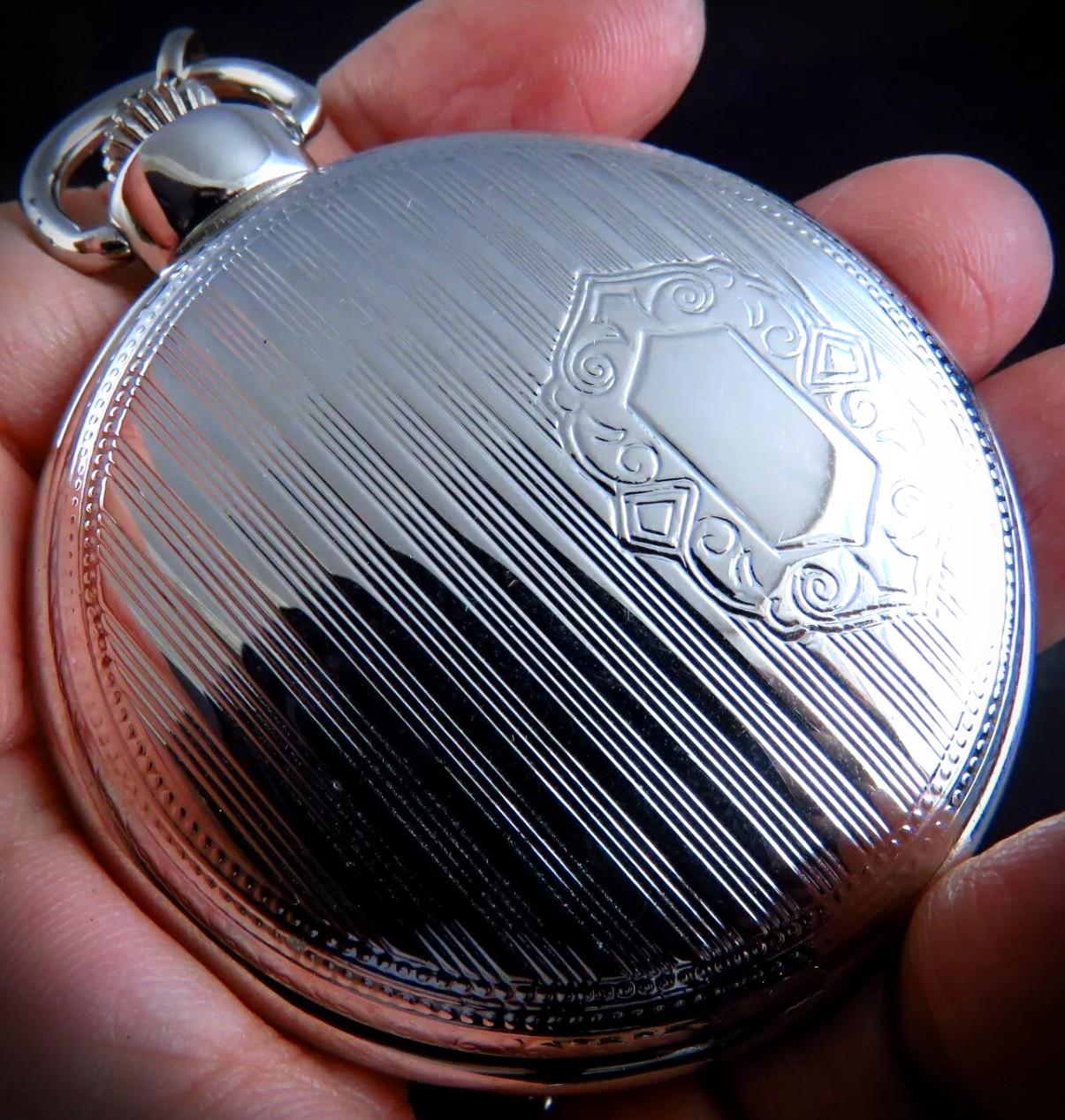 Swiss balance pocket watch sales