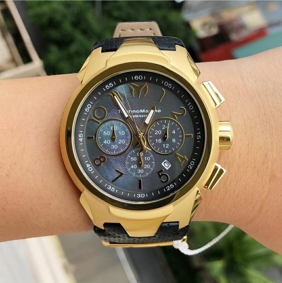 Technomarine shop leather strap