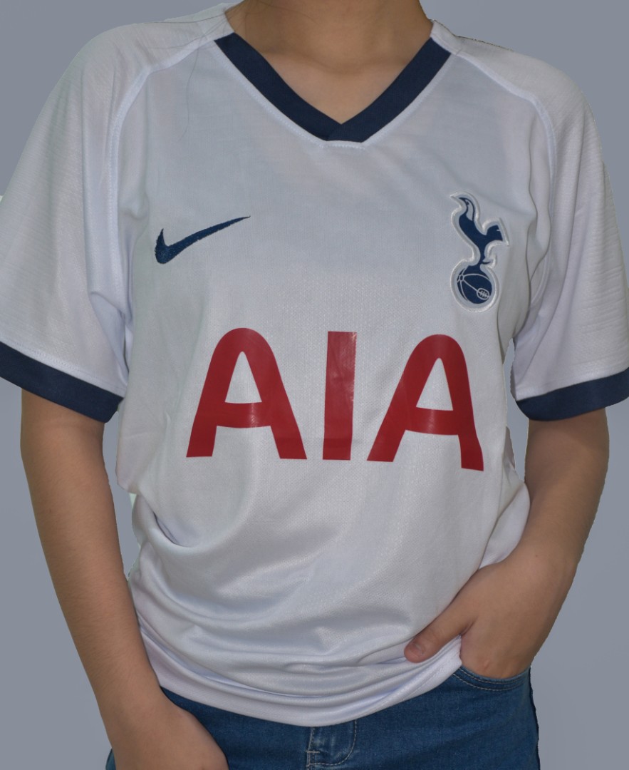 Tottenham Hotspur Aia Football Jersey In Red Blue And White Sports Athletic Sports Clothing On Carousell