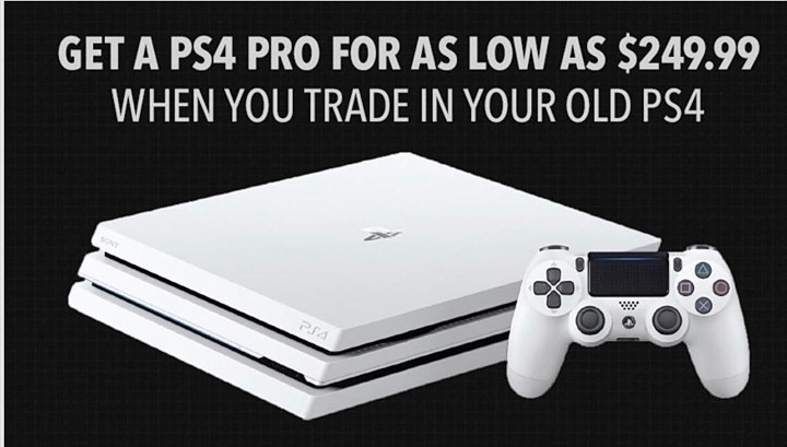 trade in ps4 pro