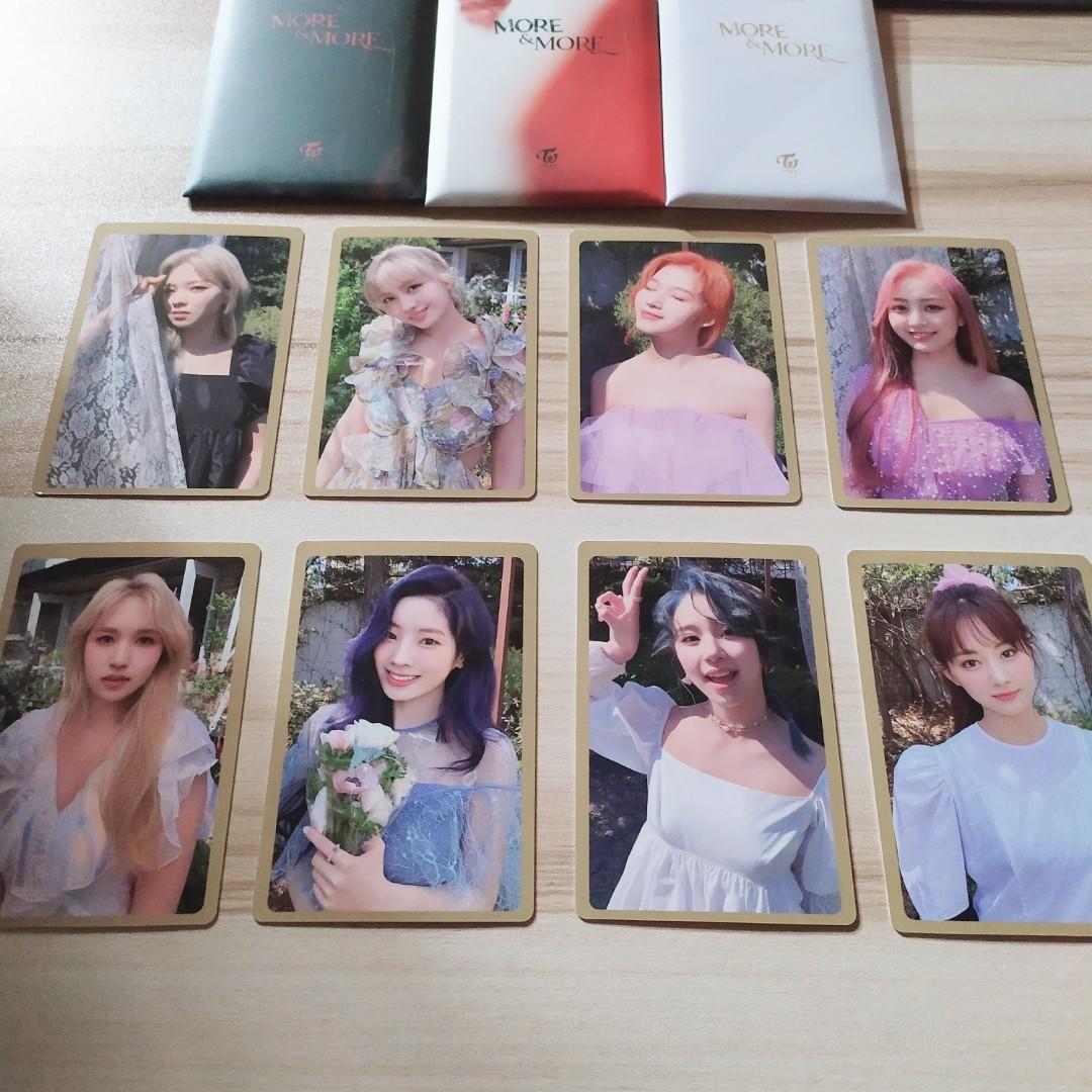 Twice More More Ver C Pre Order Benefit Photocards Pob Pcs Hobbies Toys Memorabilia Collectibles K Wave On Carousell