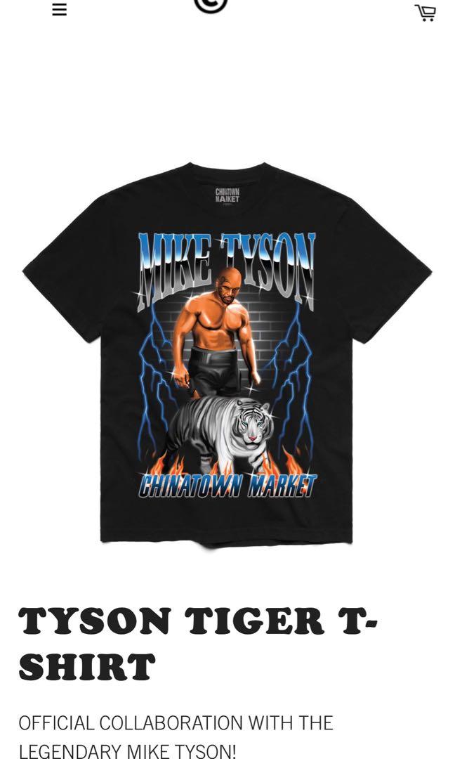 mike tyson tiger t shirt