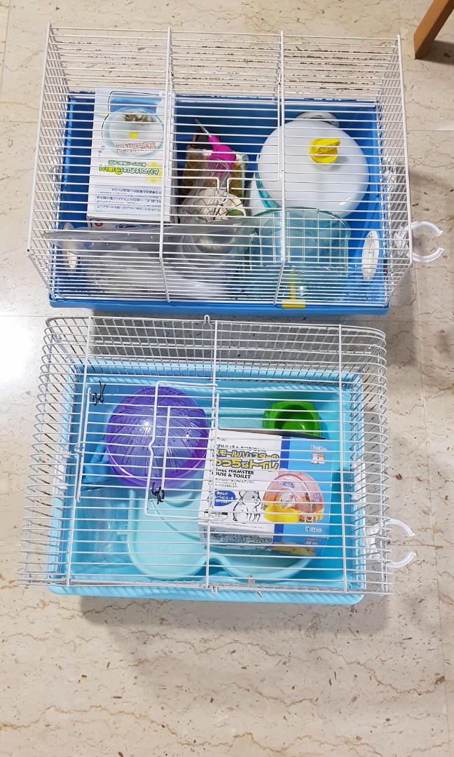 used hamster cages
