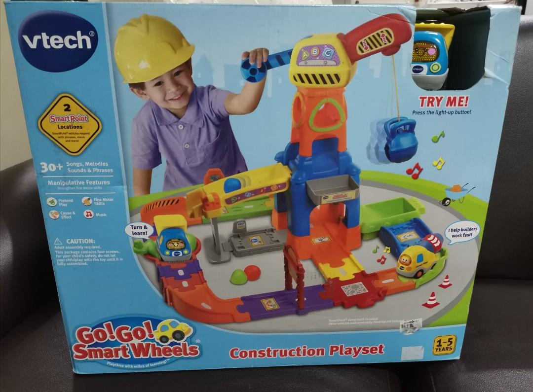 Vtech go go smart wheels outlet construction playset