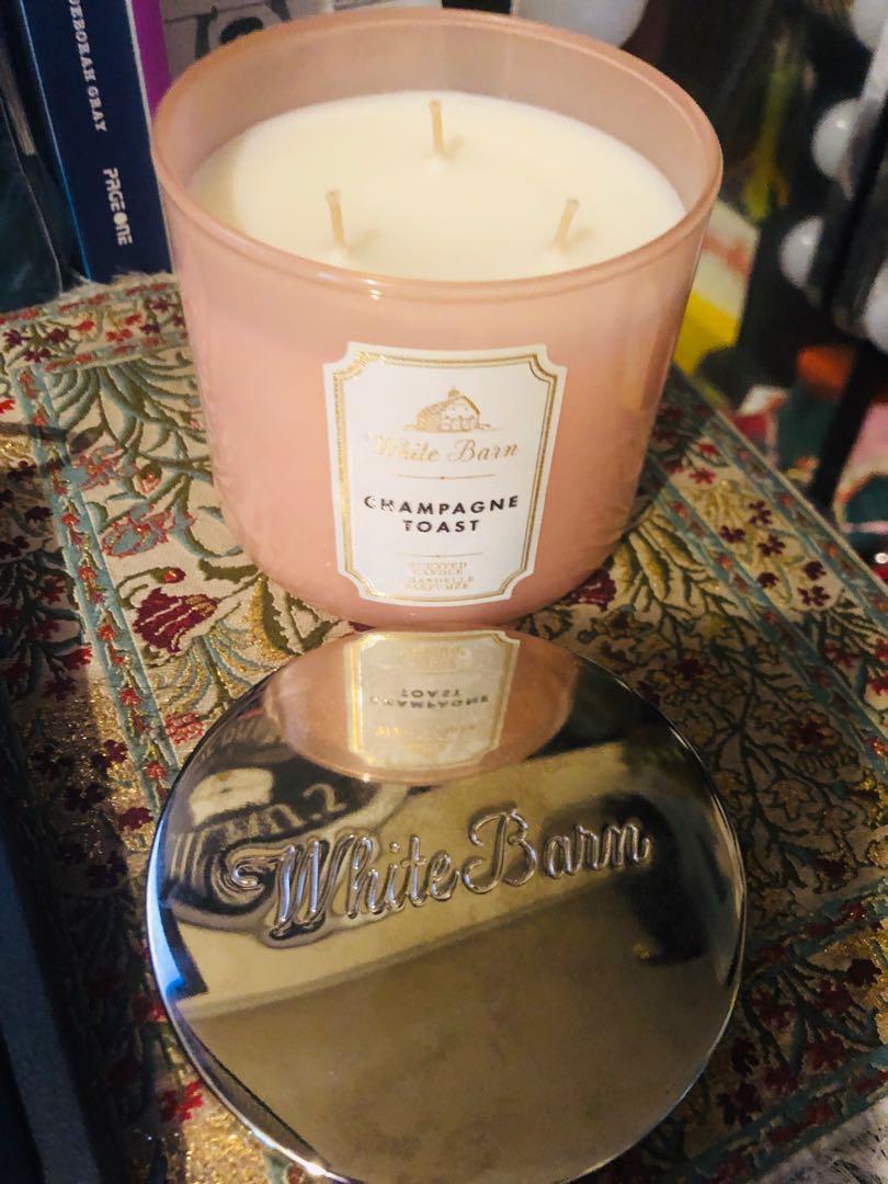 White Barn Bath & Body Works Candle, Furniture & Home Living, Home