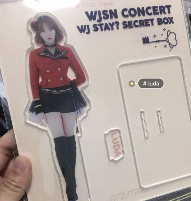 Wjsn Luda Acrylic Stand Secret Box Concert Merch K Wave On Carousell High quality wjsn gifts and merchandise. wjsn luda acrylic stand secret box concert merch