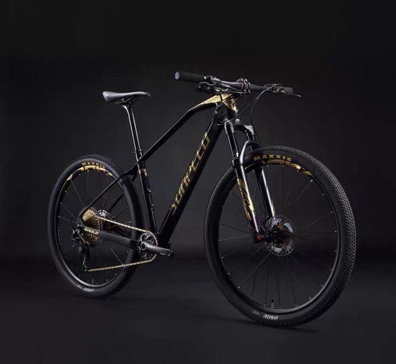 black and gold mtb