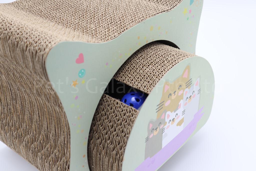 2 in1 cat scratchboard (Category: Homes & Other Pet Accessories) located in Singapore. Submitted by petsgalaxysg (Listing ID 1028498730, Image 2). Description: A 2in 1 scratchboard that can be seperated into 2 different compartments. The inner board comes with a track and ball that allows for cats to play around with. 🤓🤓🤓 want to view before purchasing? drop us a text or pm us before heading down to our warehouse ! 🐱🐶🐱🐶🐱🐶 🚲 Normal deliv
