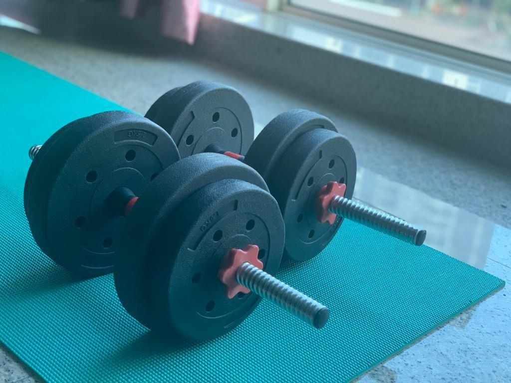 exercise equipment weights