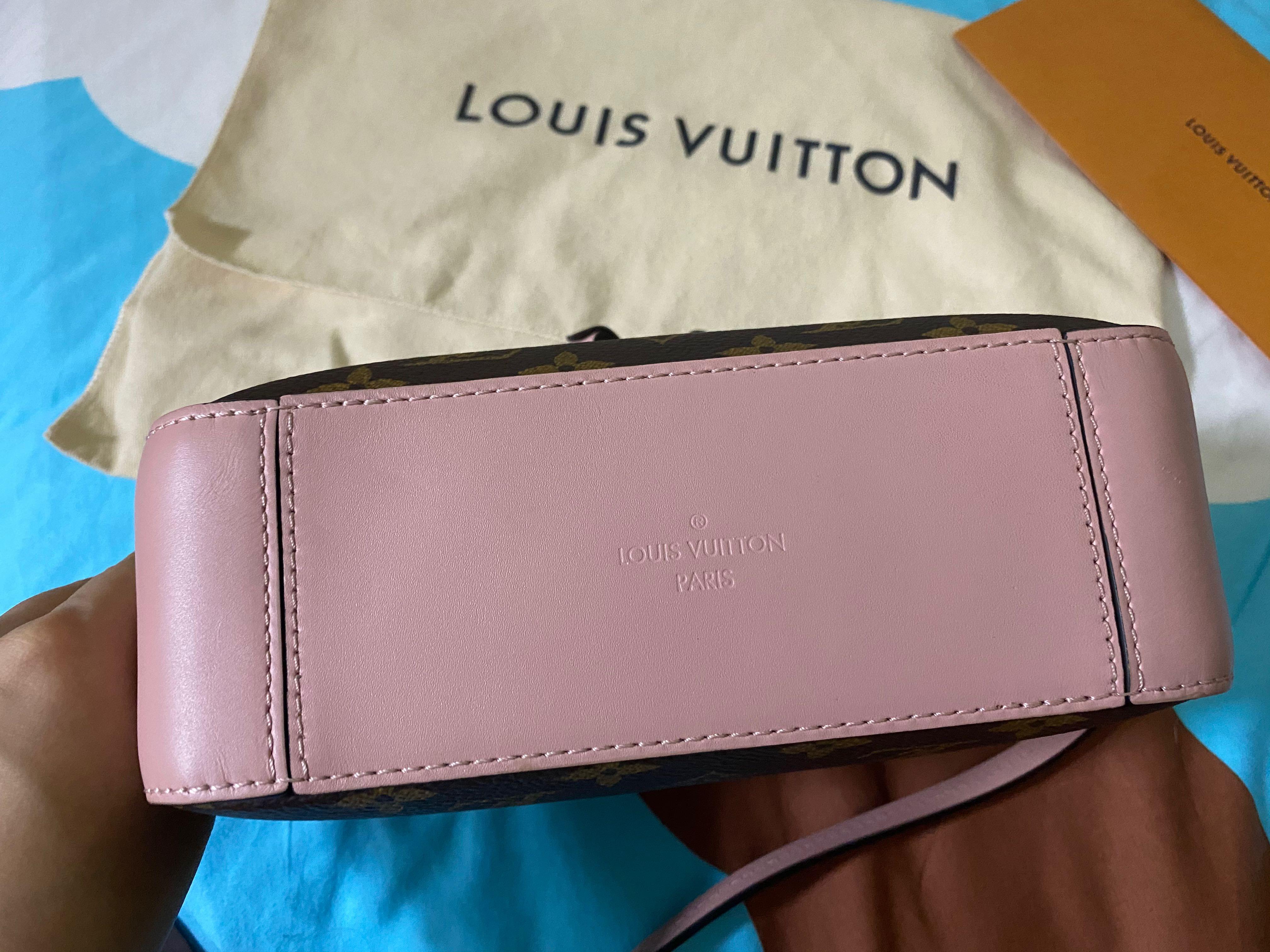 Original Louis Vuitton Saintonge Rose Poudre Mono im Fullset