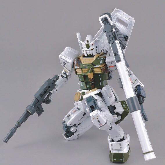 限定MG AAPE RX-78-2 Gundam GRN-Camo ver. 3.0 高達ver3 叢林迷彩版1