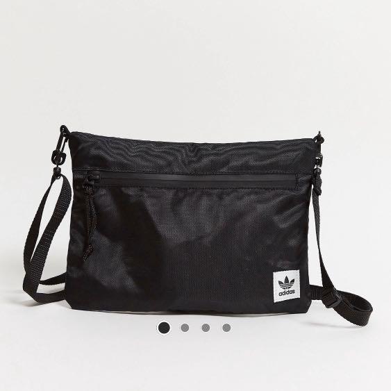 adidas Originals crossbody bag in black Men s Fashion Bags