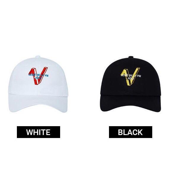 Adlv X Twice Success V Logo Ball Cap White Entertainment K Wave On Carousell