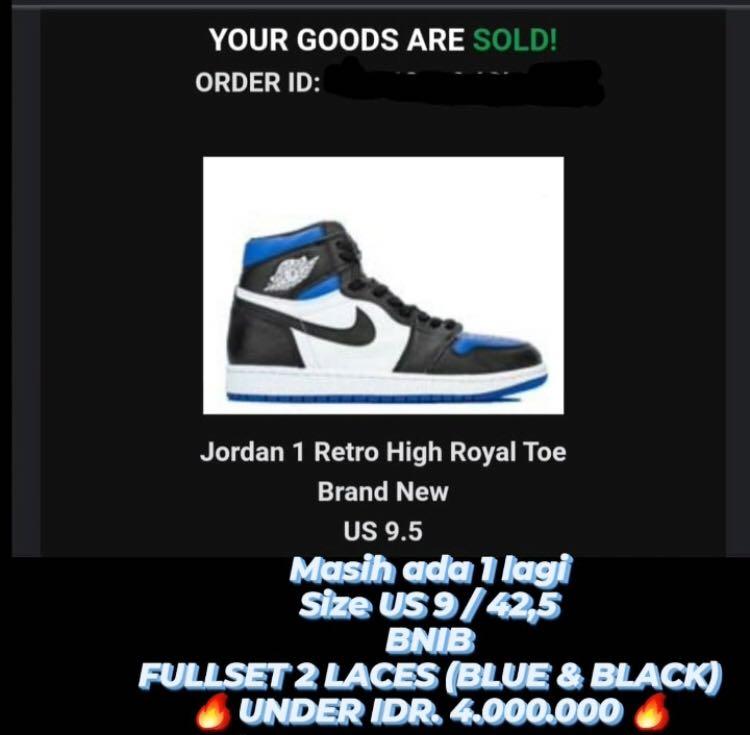 AIR JORDAN 1 RETRO HIGH ROYAL TOE 
