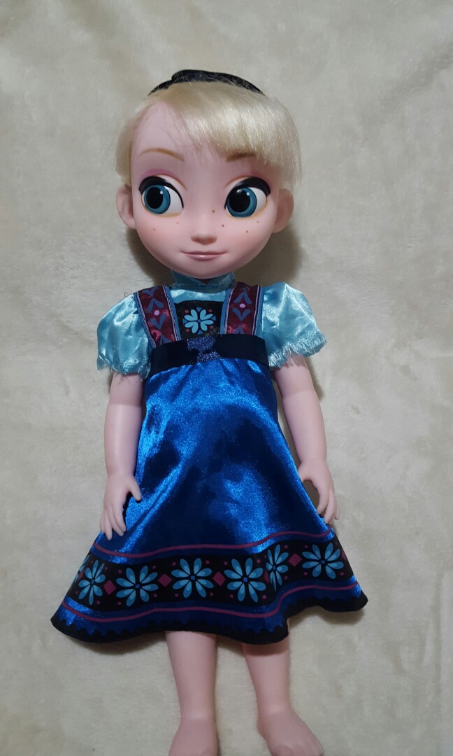 Animator talking Elsa doll, Hobbies & Toys, Toys & Games on Carousell