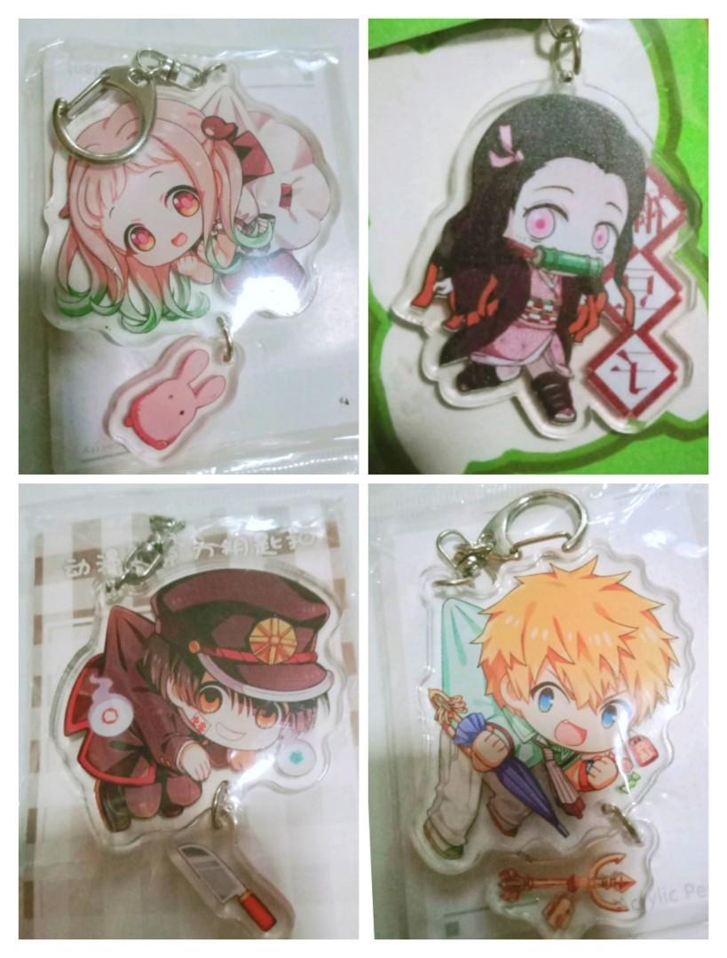 Anime Merchandise Clearance Sale Toilet Bound Hanako Kun Demon Slayer Kimetsu Cheapest On Carousell All Bundle 20 Only Entertainment J Pop On Carousell