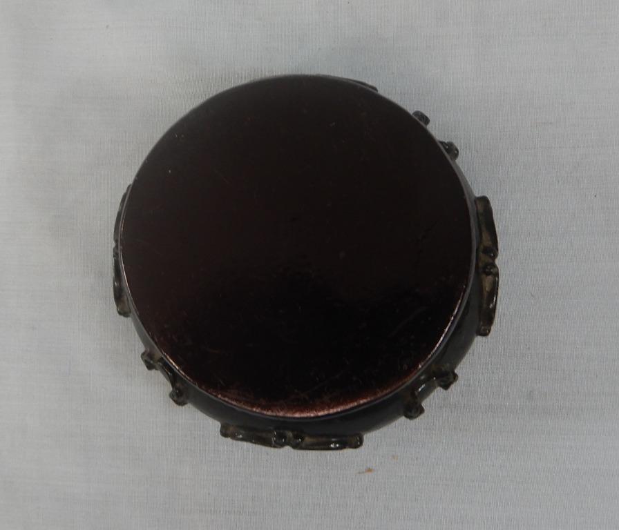 Antique hand carved display wood stand intricate carving circa early