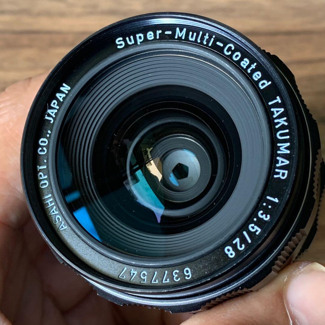 Pentax Super-Multi-Coated 28mm f 3.5 レンズ - レンズ(単焦点)