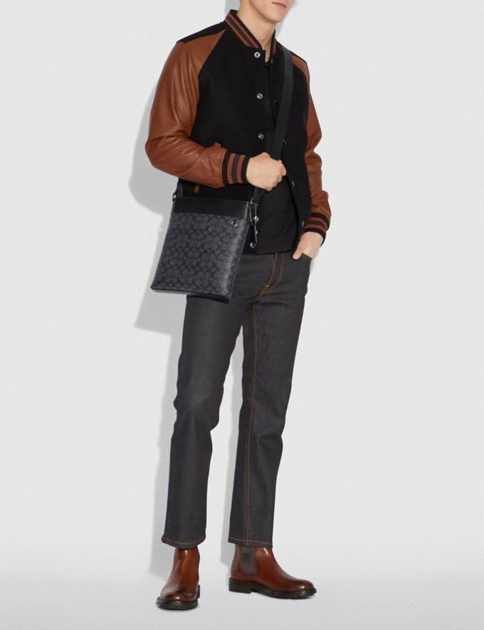 Coach metropolitan on sale slim messenger