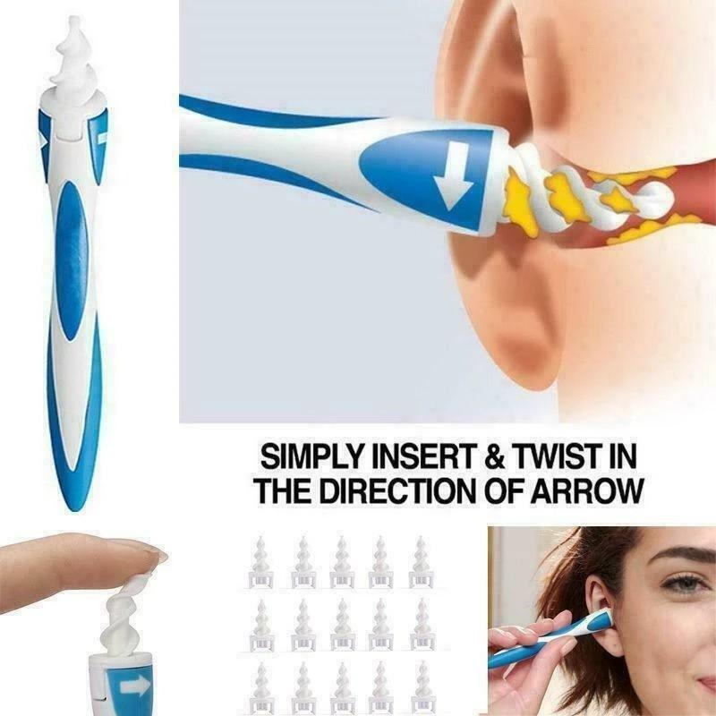 Authentic Come With Silicon Box Find Back Ear Wax Removal With 16tips Box Beauty Personal Care Ear Care On Carousell