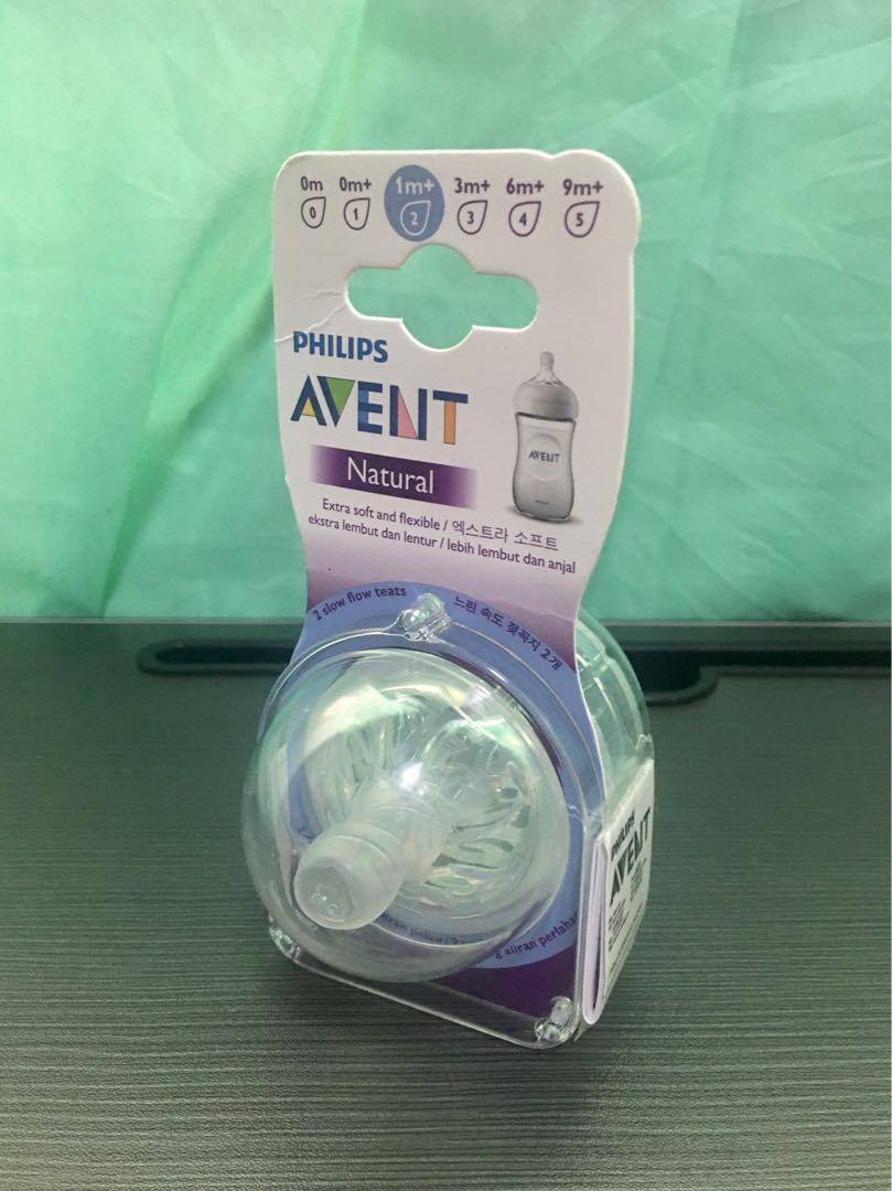 avent non spiral teats