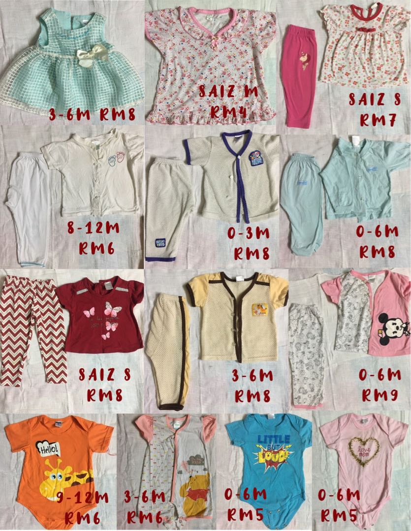 baju baby murah