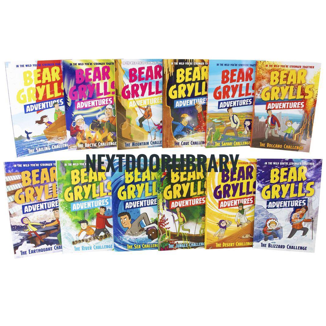Bear Grylls Adventure Full Collection - 12 Books, Hobbies & Toys, Books