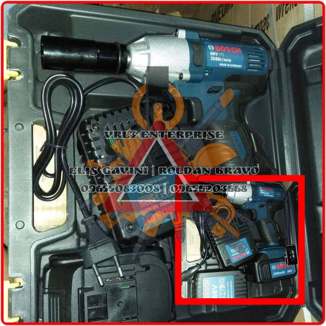 BOSCH IMPACT WRENCH 68V 2500MAH GERMANY BRAND Commercial