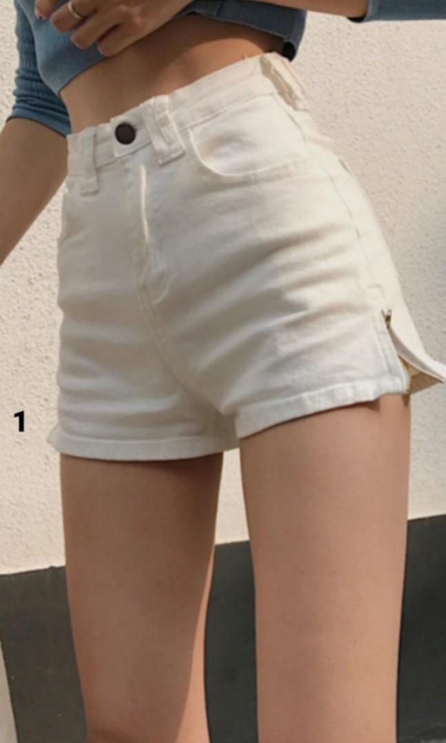 Brand New Korean style retro high waist hot pants shorts jeans 19