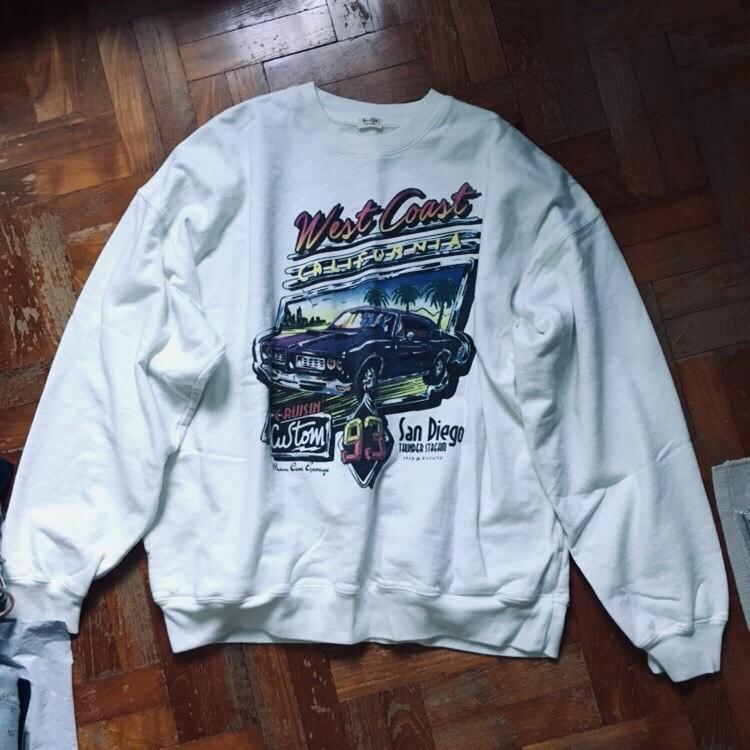 Brandy melville west coast sweatshirt top