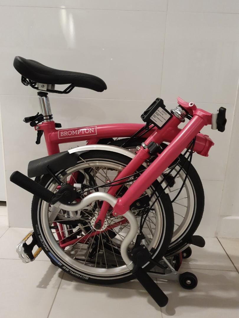 hot pink brompton