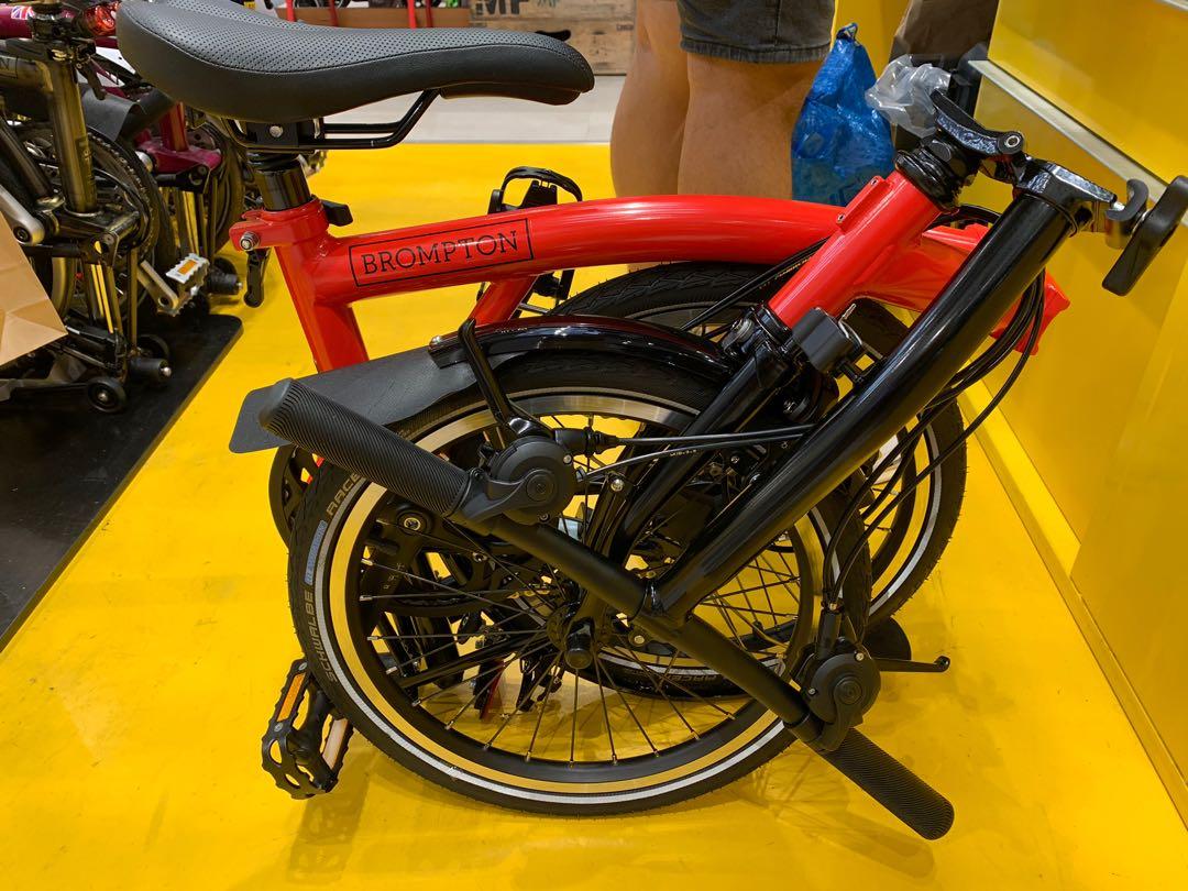 Brompton red rocket best sale