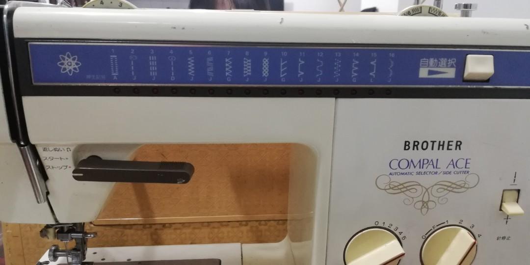 Brother Compal Ace Sewing Machine PLEASE MAKE READING A HABIT!, TV