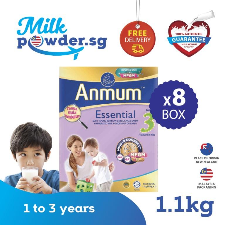 Bundle Of 8 Anmum Essential Step 3 Plain 1 1kg Babies Kids Nursing Feeding On Carousell
