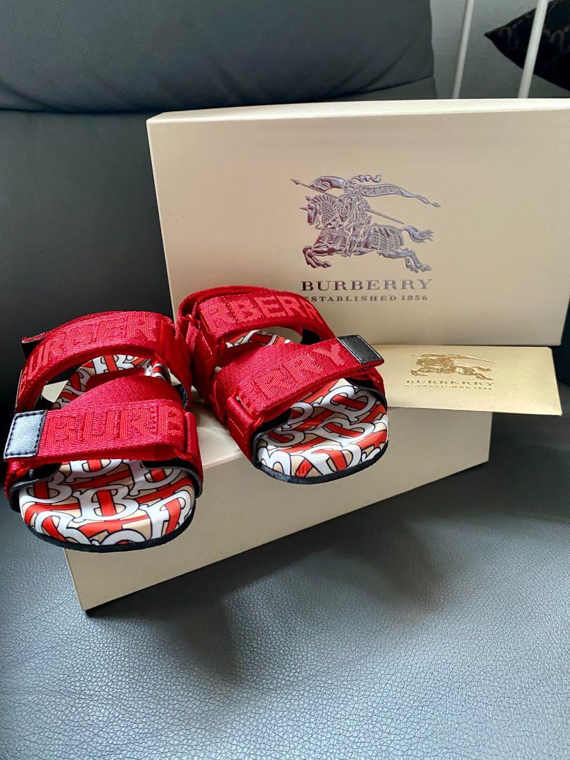 Burberry infant sandals on sale