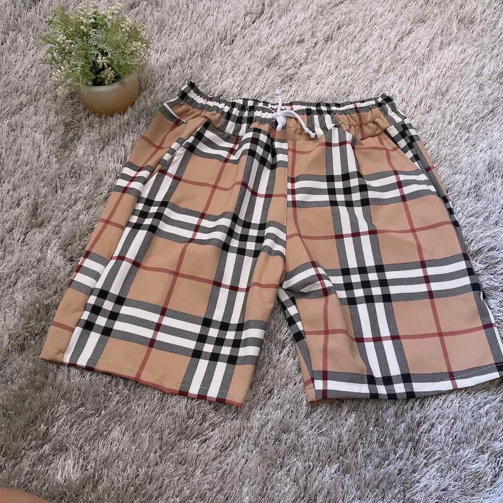 Burberry inspired on sale shorts