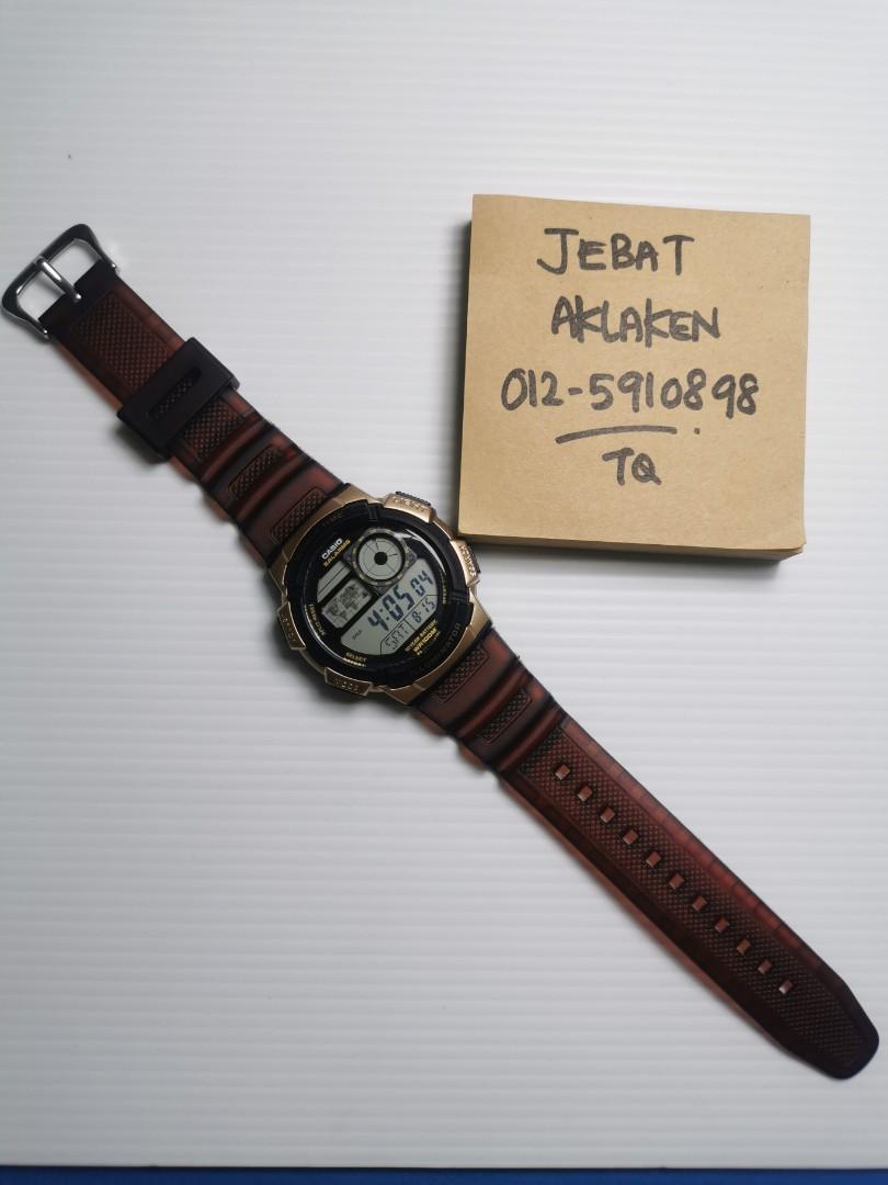 CASIO AE 100W GOLD Men s Fashion Watches Accessories Watches