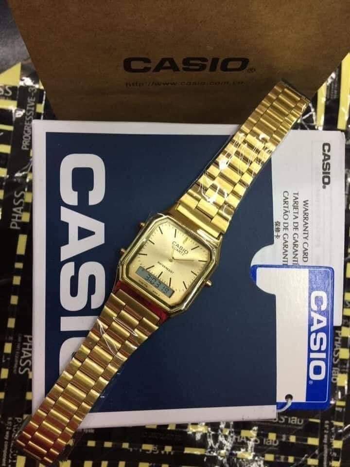 casio vintage dual time