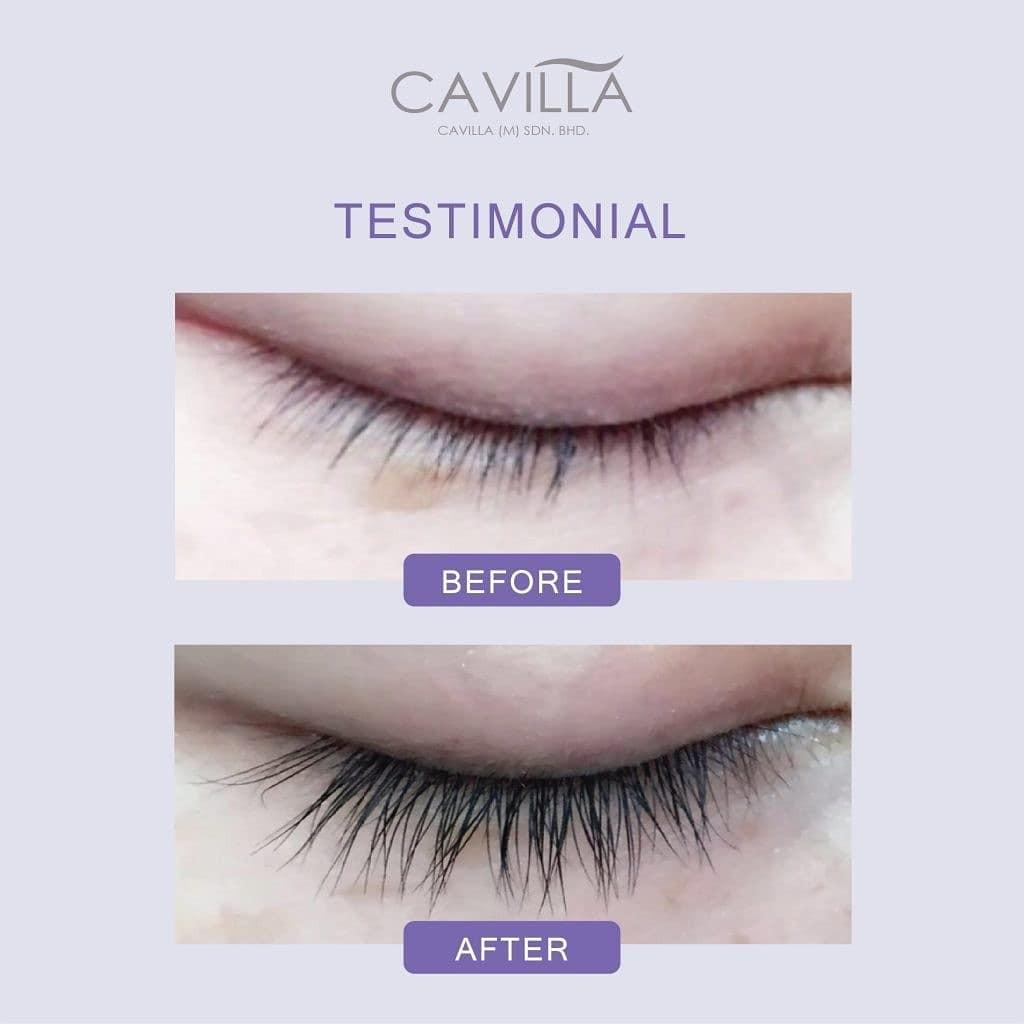 Cavilla eyelash online serum review