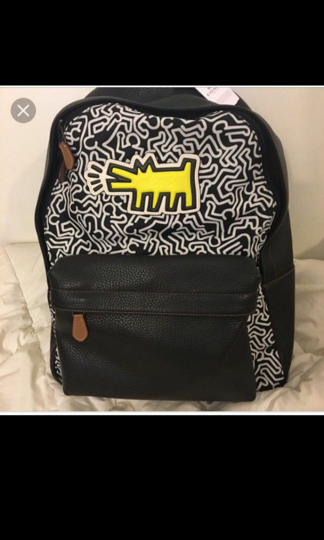 Coach Keith haring backpack