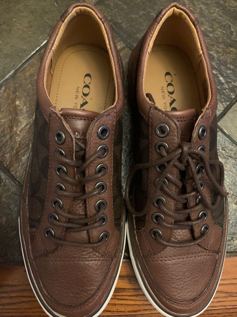 Coach Leather Sneakers Men s Fashion Footwear Dress Shoes on