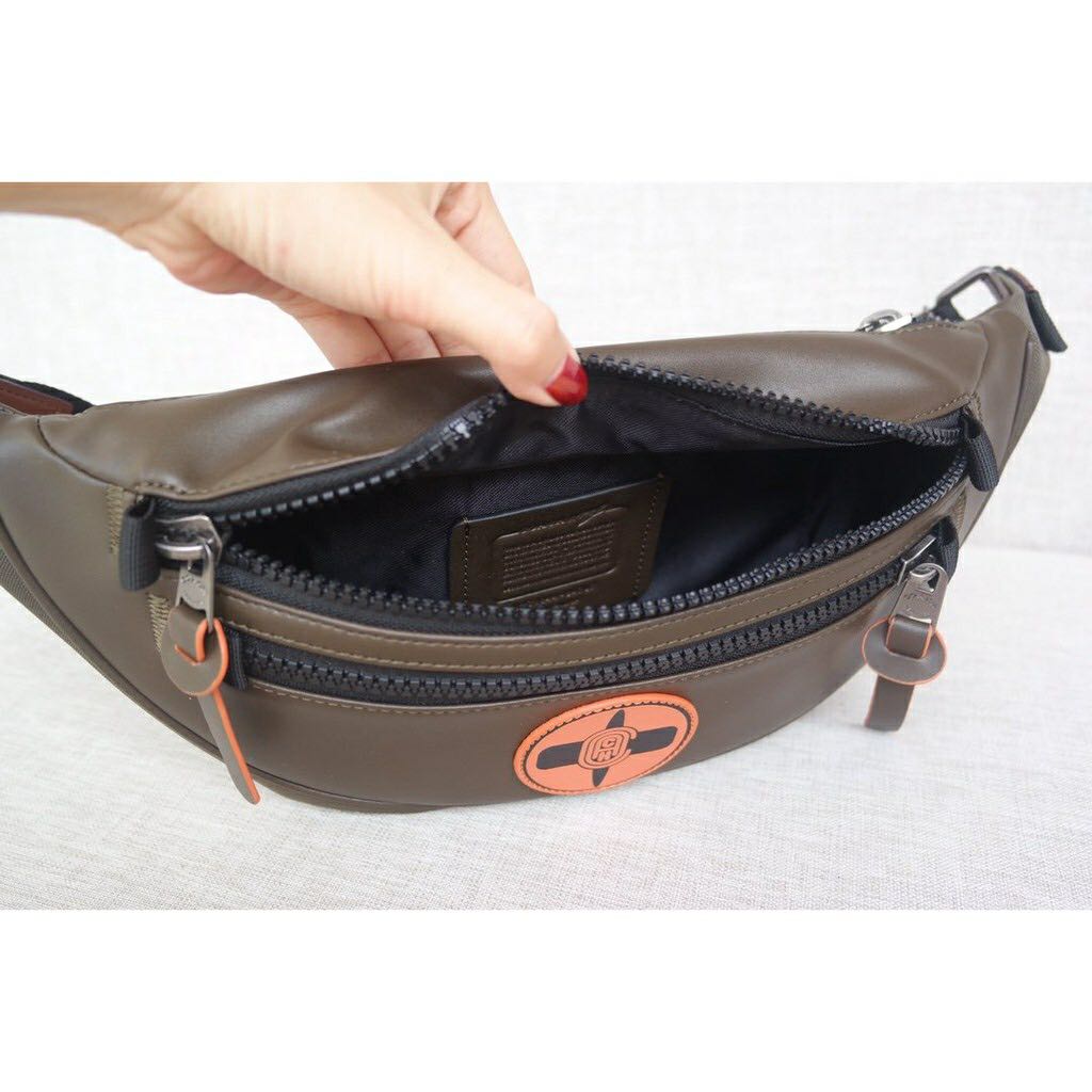 Coach waist bag naruto edition, Fesyen Pria, Tas & Dompet , Tas