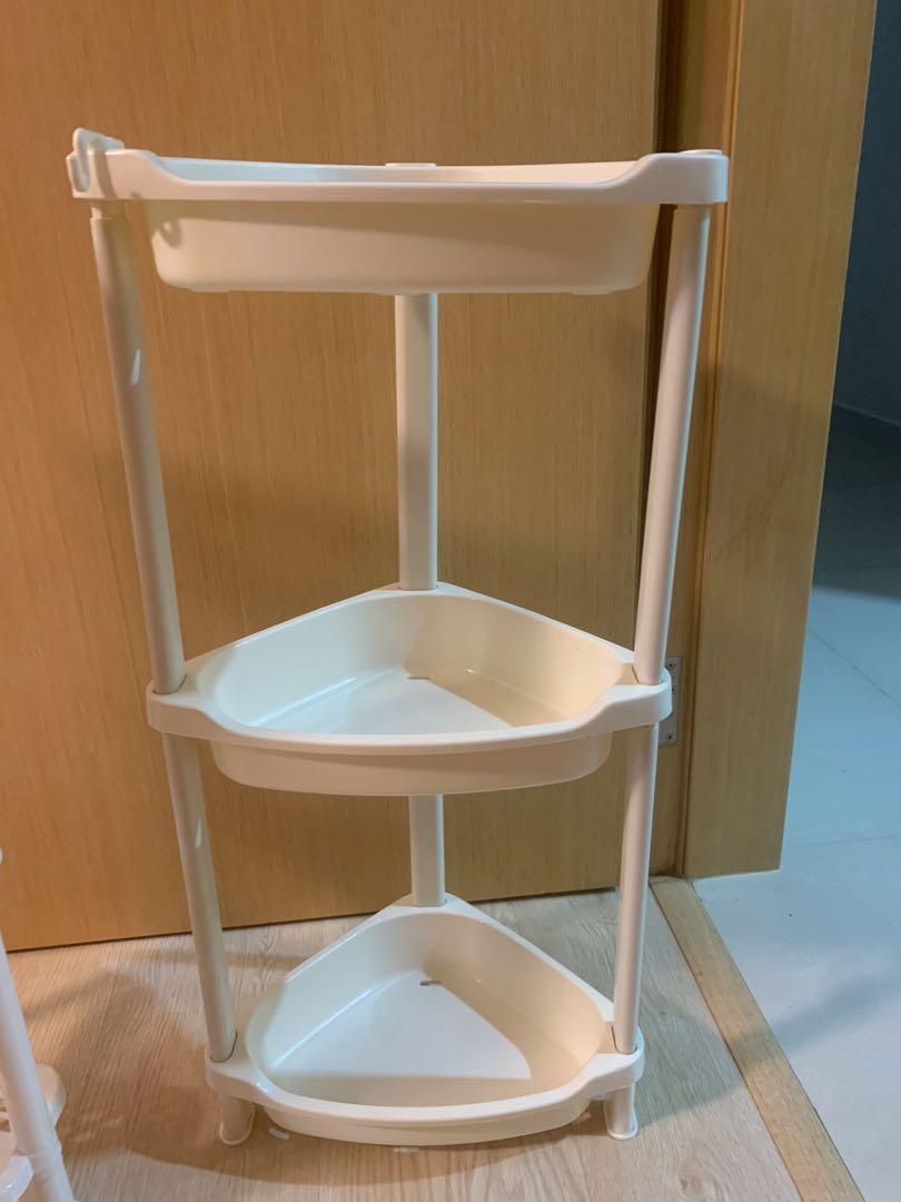 Corner Rack Kitchen Shelf Furniture Shelves Drawers On Carousell