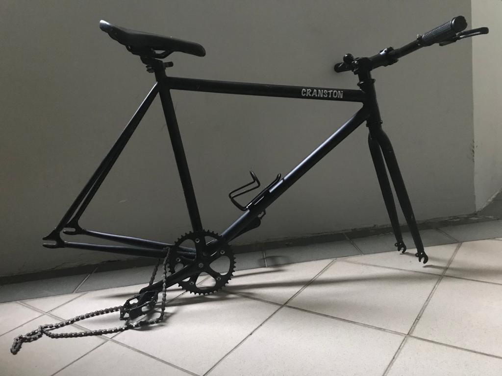 carbon fixie frameset