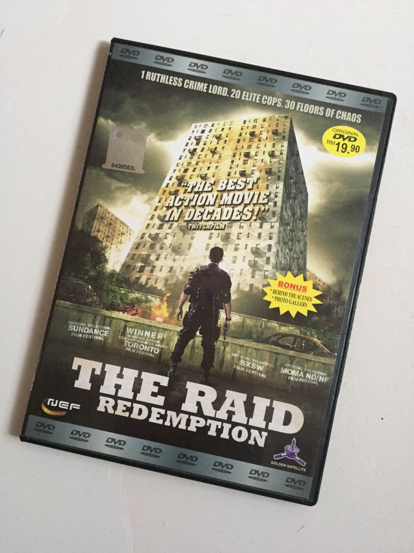 Dvd. The Raid (Indo Best Action Movie), Hobbies & Toys, Music & Media, Cds  & Dvds On Carousell