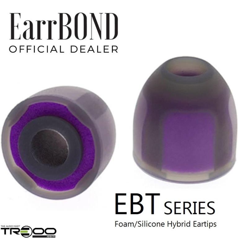 EarrBOND EBT Series Foam Silicone Hybrid Eartips