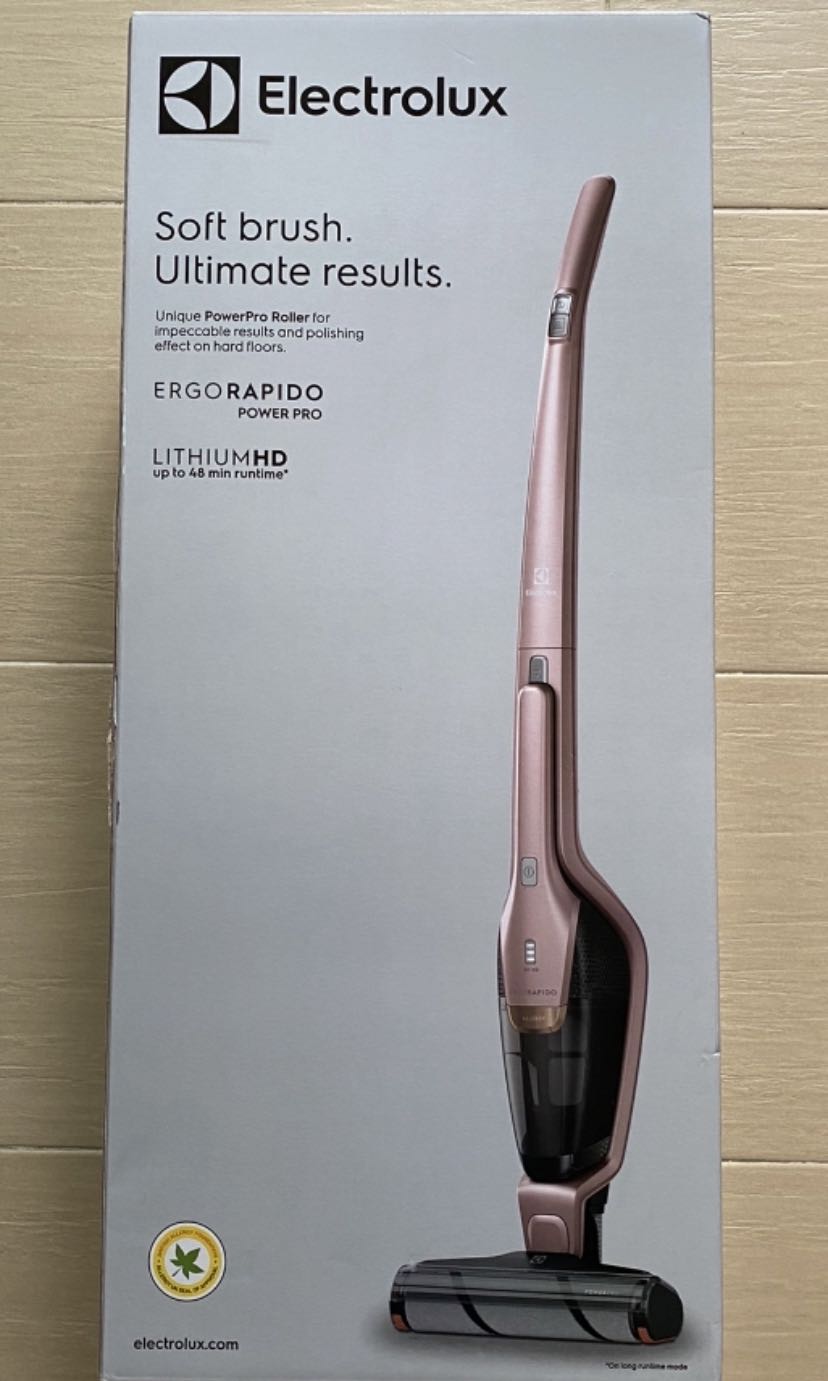 Electrolux ZB3414AK Ergorapido Powerpro Cordless Stick Vacuum Cleaner, TV & Home Appliances