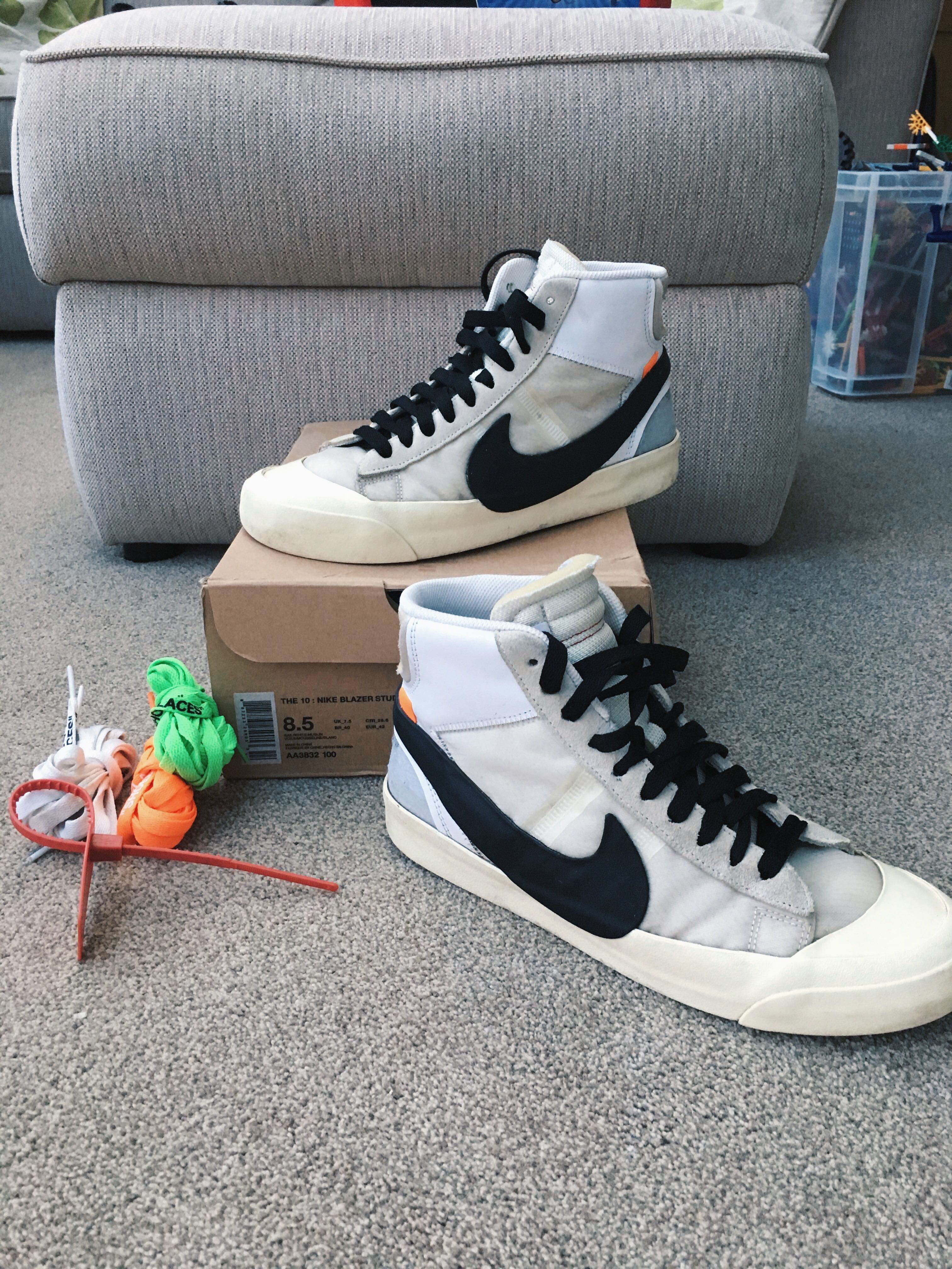 FCFS]Off White x Nike Blazer OG US8.5 